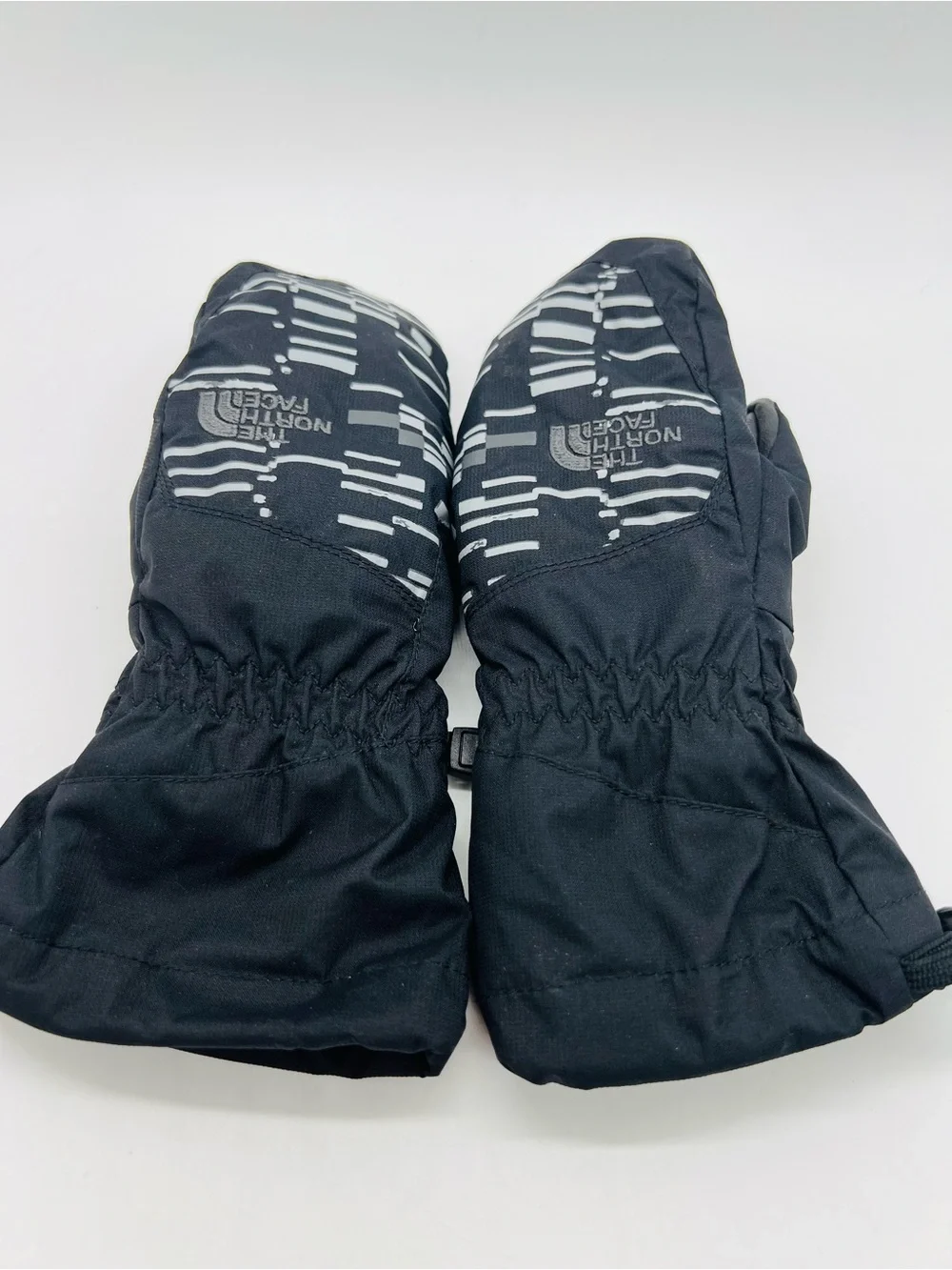 The North Face insulated mittens
